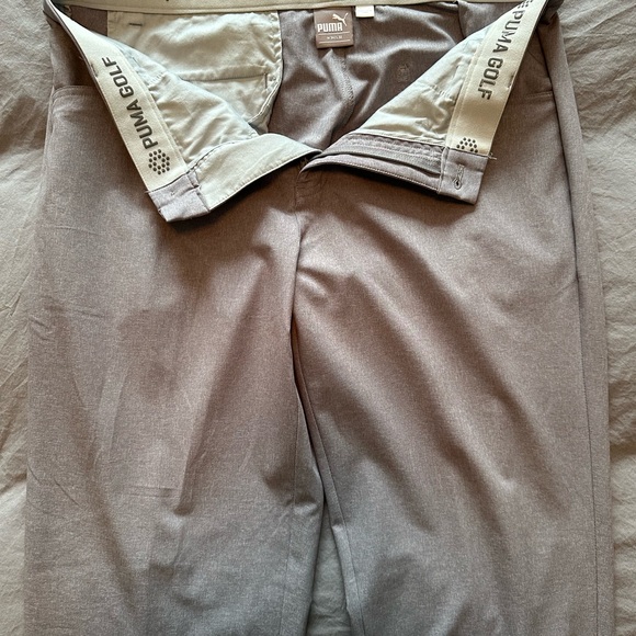 Puma Golf Men's Gray Pants - Picture 3 of 4